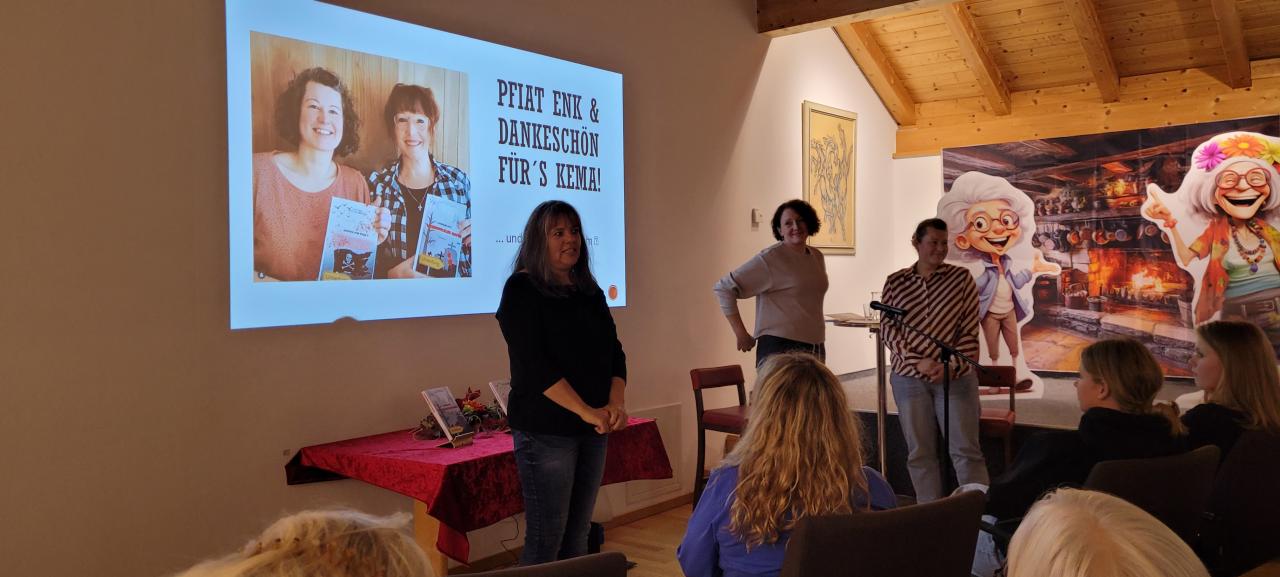 Lesung Carmen Albrecht&Marina Hammerle-Niesporek 2025